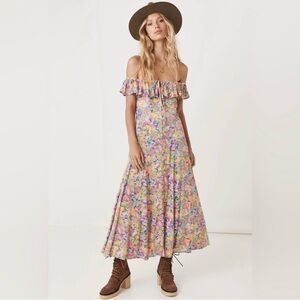 Spell Dolly Off-Shoulder Sundress Popsicle
Floral NWT